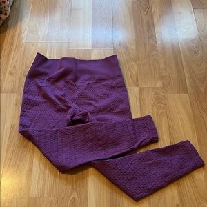 JoyLab Purple Textured Leggings